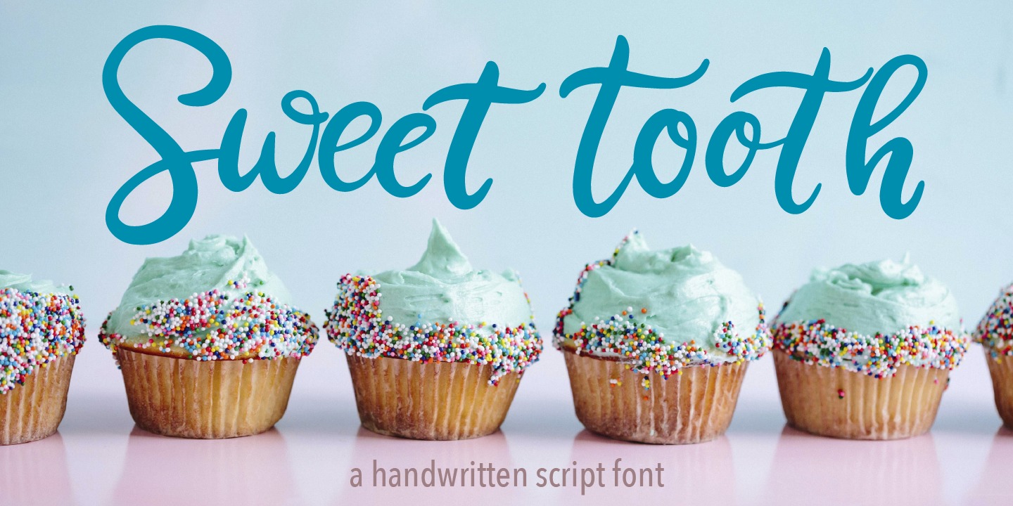 Sweet Tooth Font preview